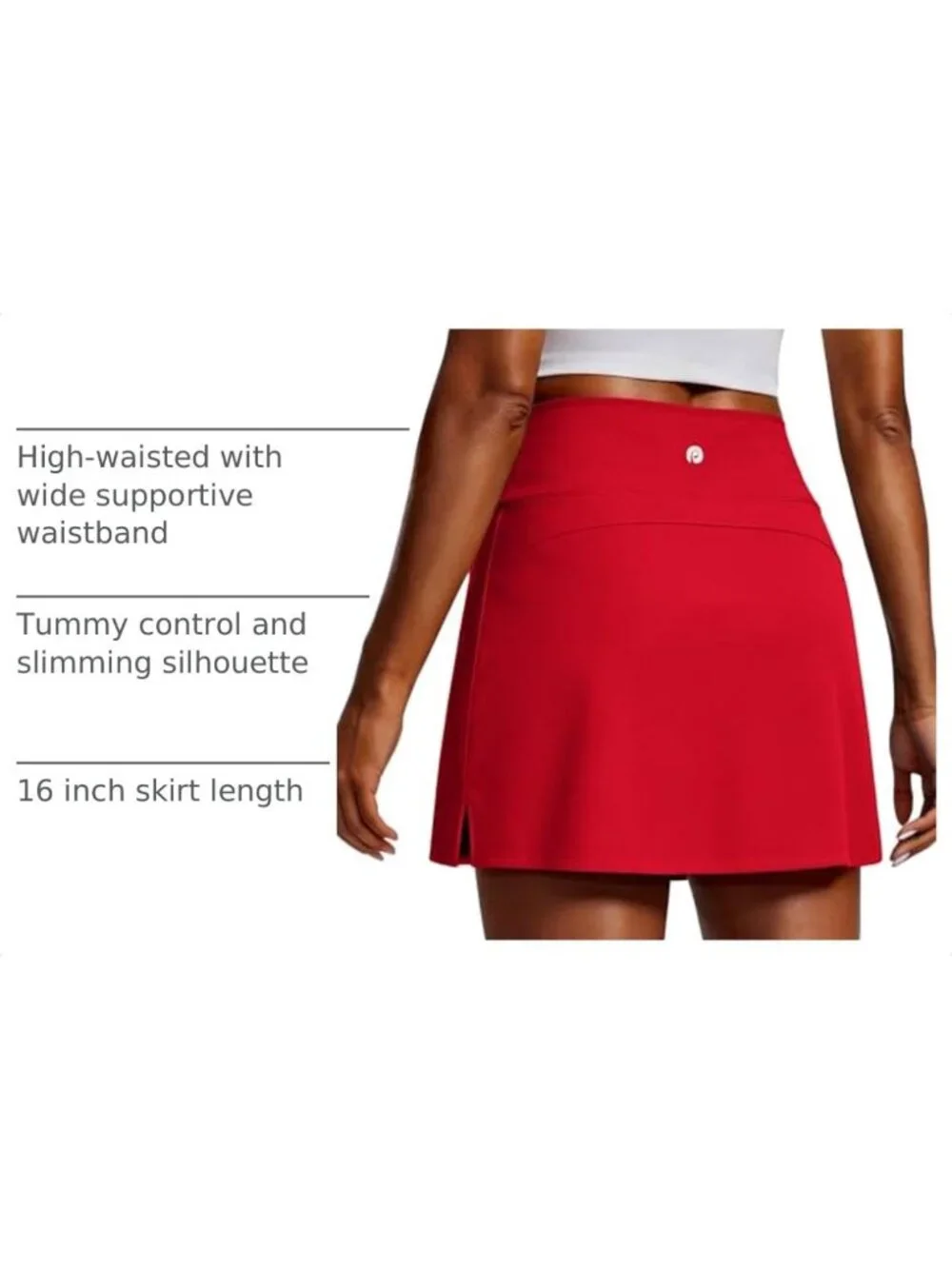 High Waisted Golf Skirt for Women, 16